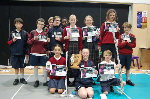 Participants in the Y7/8 Great Christchurch Technology Challenge 2019