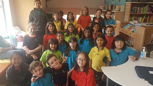 Our amazing student librarians