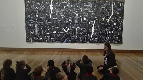 Team Awa's Visit to the Art Gallery and Museum