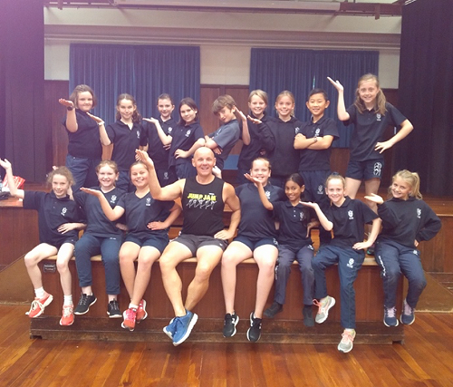 The team to watch!  Columba Crew with Brett, feeling thankful for all his help and tips.  

