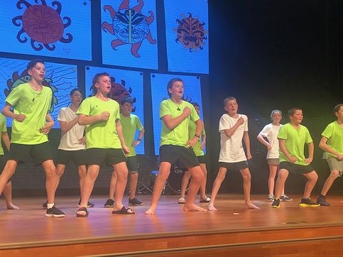 Oxford Area School Haka - at the Closing Ceremony for the Hangzhou Camp