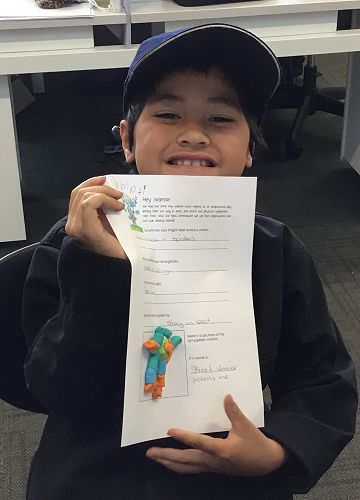 Tamati, creating Hey Warrior