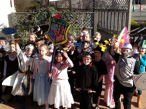  Writer's Week- Medieval dress up day