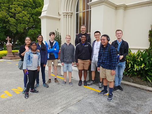 Burnside High School Robotics Team in Auckland