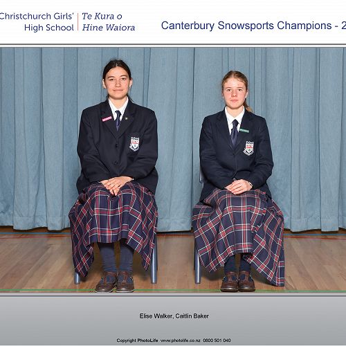 Canterbury Snowsports Champions 2020