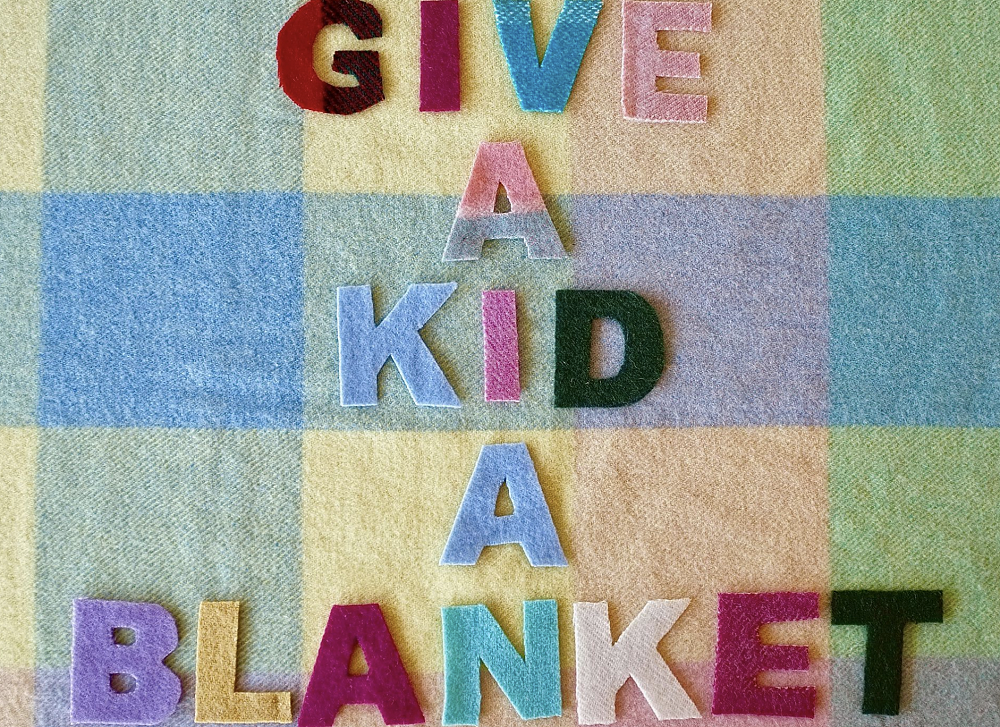 Give a kid a blanket
