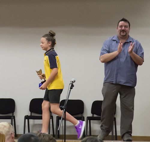 Briana was awarded the Year 5-6 Speech Cup. She also won the Timaru District Speech Competition for Y5-6 students