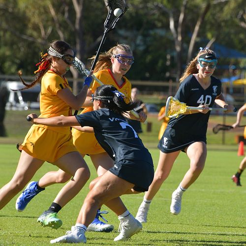 Natalya Walker-Riggins in Perth at the Lacrosse Tournament