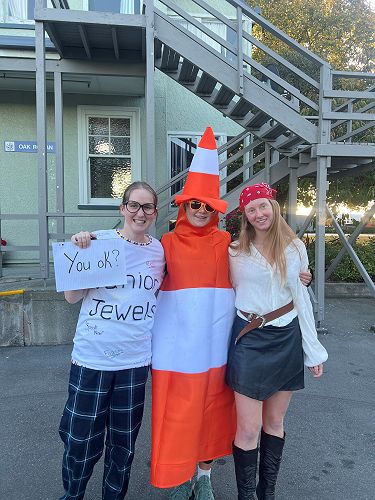 Hostel dress up dinner