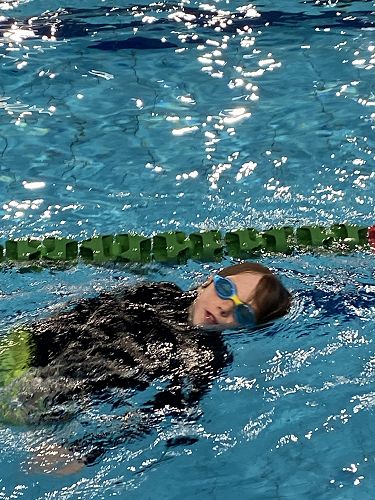 Swimming at Graham Condon