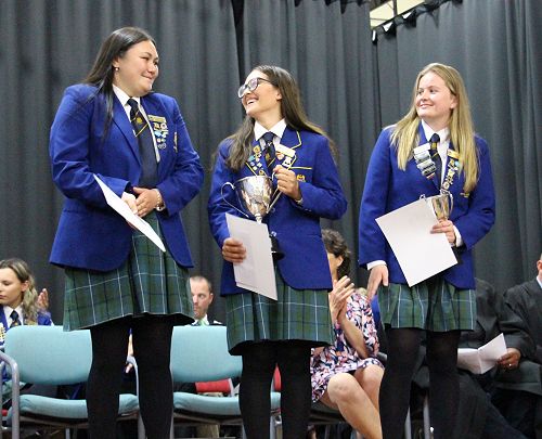 Te Puawaiora Nepe Apatu, Anna Douglas & Samantha Taylor.