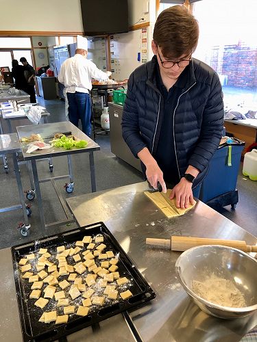 'Schmalzkuchen' - a new addition to the food menue!