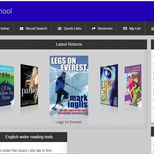 School Library Website
