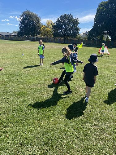 Girls Football session
