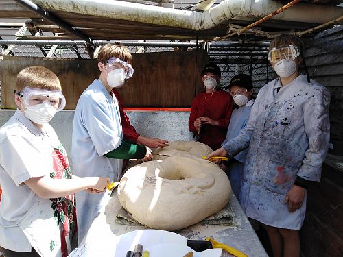 Harry found some volunteers.