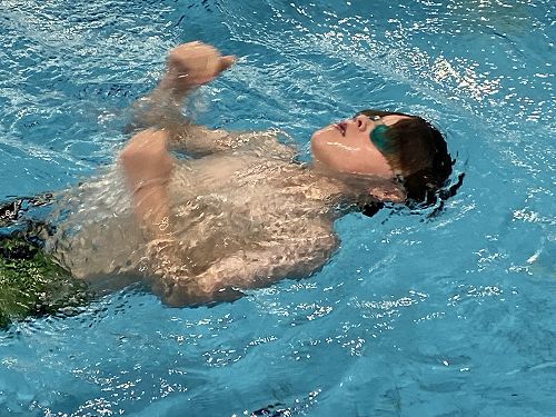 Swimming at Graham Condon