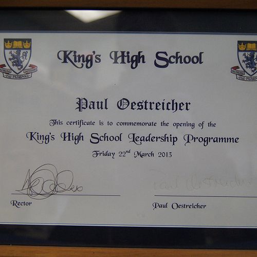 Oestreicher Leadership Programme