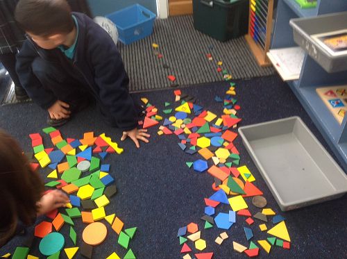 More creativity in action using shapes:-)