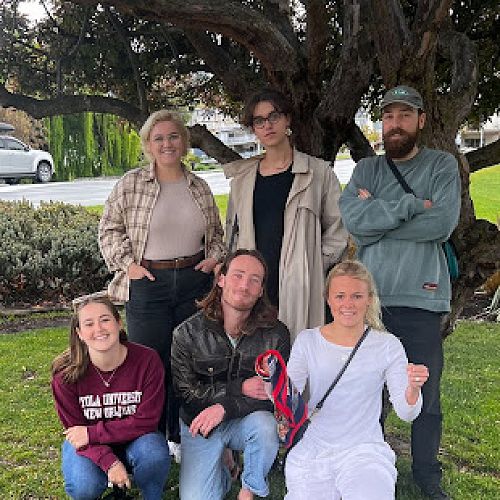 MAC Alumni students writing and producing the work