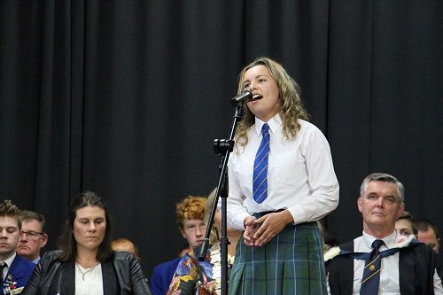 Abby Russell - Performing Chandelier by Sia.  