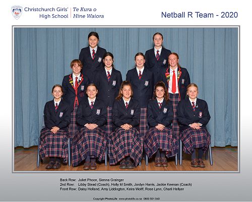 Netball R Team 2020