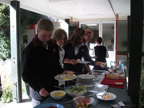 Year 10 BBQ Lunch.
