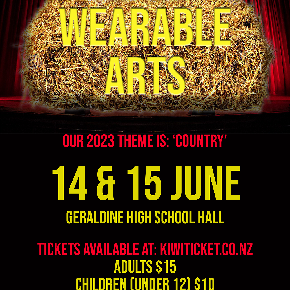 Geraldine High School Wearable Arts 2023