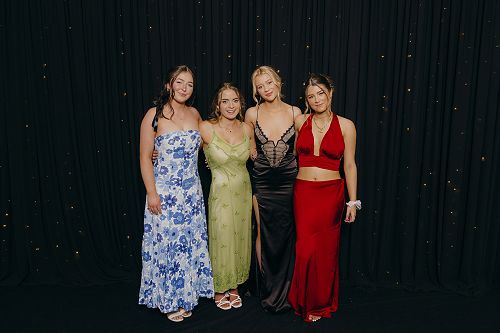 Aria Ingram, Martha McAuley, Mikala Graves and Lucy Grant