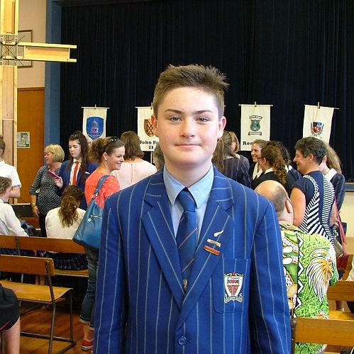 Cormac Gallagher came fourth in the Junior Prepared Speech