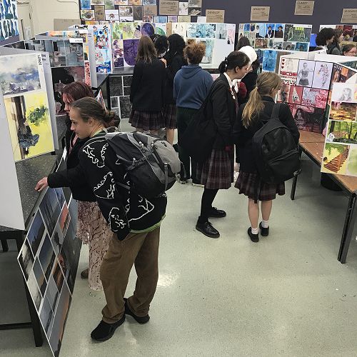Senior Art Exhibitions