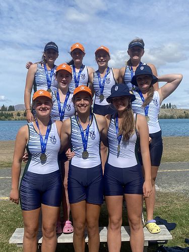 Gold medal winning Under 15 Octupule