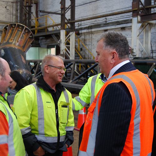 Meeting Farra Fabrication Team Members