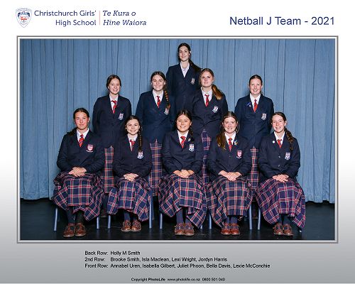 Netball J Team 2021