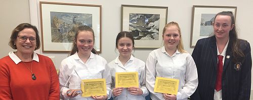 Year 9 Business winners