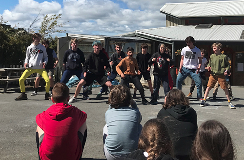 Class 8 and 4- tuakana/teina connections