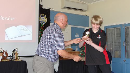 Senior& Intermediate Prize Giving