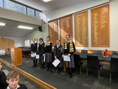 Harington Day smile for achievement