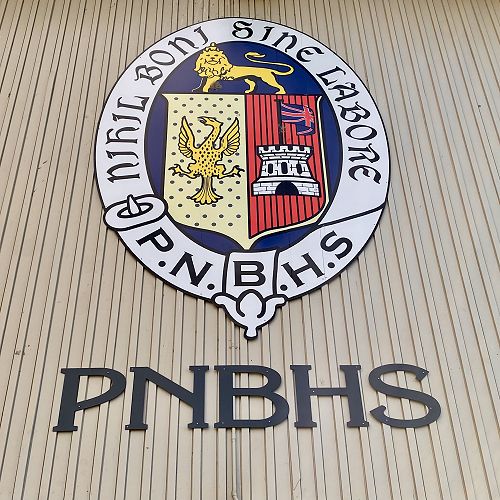 PNBHS Crest on B Block