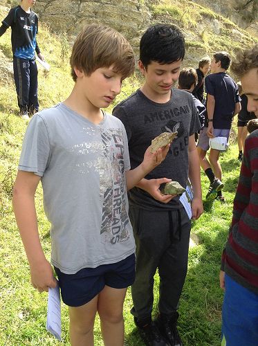 Lime Kilns.  Otago Peninsula.  Year 9 Science Field Trip.  