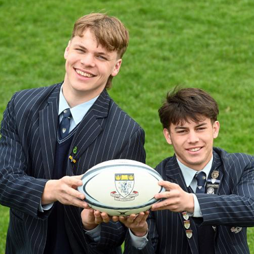 Quinten Holland and Dylan Pledger selected for the NZ School Rugby Team