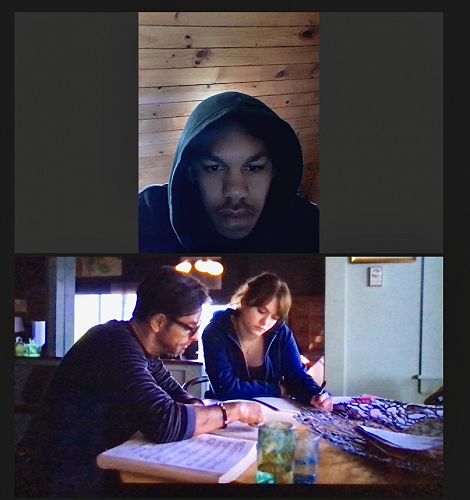 Shannon discussing the movie CODA