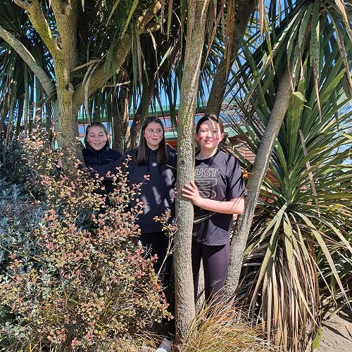 Lily Seaton, Lucy Skene, Brianna Riddle (L-R)