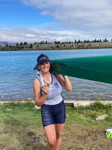 Super proud of winning silver in the double. 