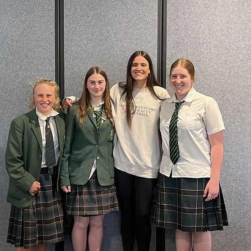 Abigail Paton, Cassidy Bridger, Maddy Campbell, Deegan Croucher