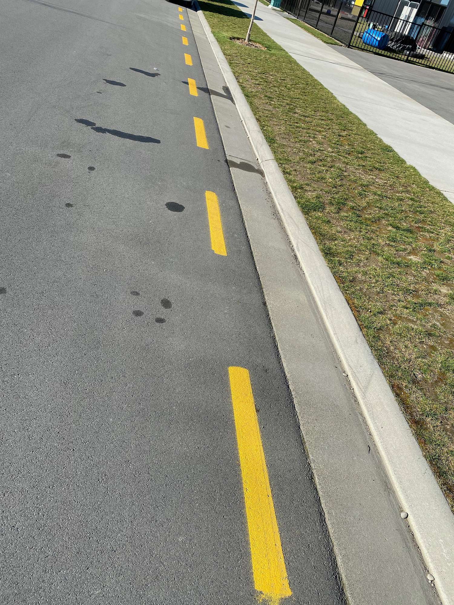 Yellow Lines No Parking