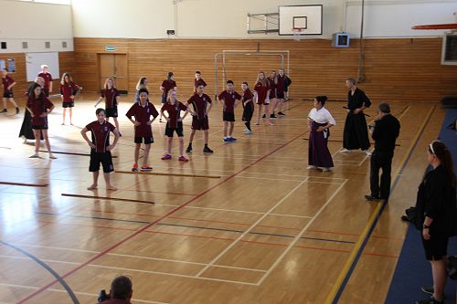 Japanese martial art Naginata