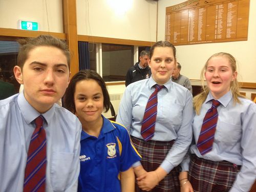 Kahn Blake,Cody Kereopa, Paualily Anisy Oudemans and Jahzara Payne