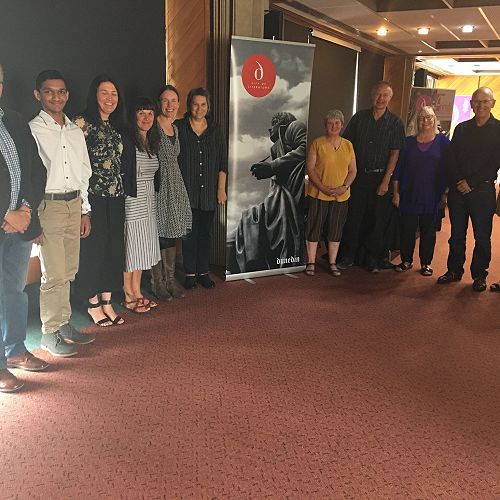 The winners and judges of the 2020 Dunedin UNESCO City of Literature Poetry Competitions