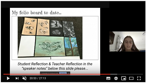 Online painting lesson March 2020