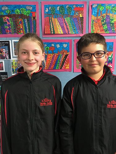 Ivy & Matt represented Tauriko School at the Tall Poppy inter-school competition.